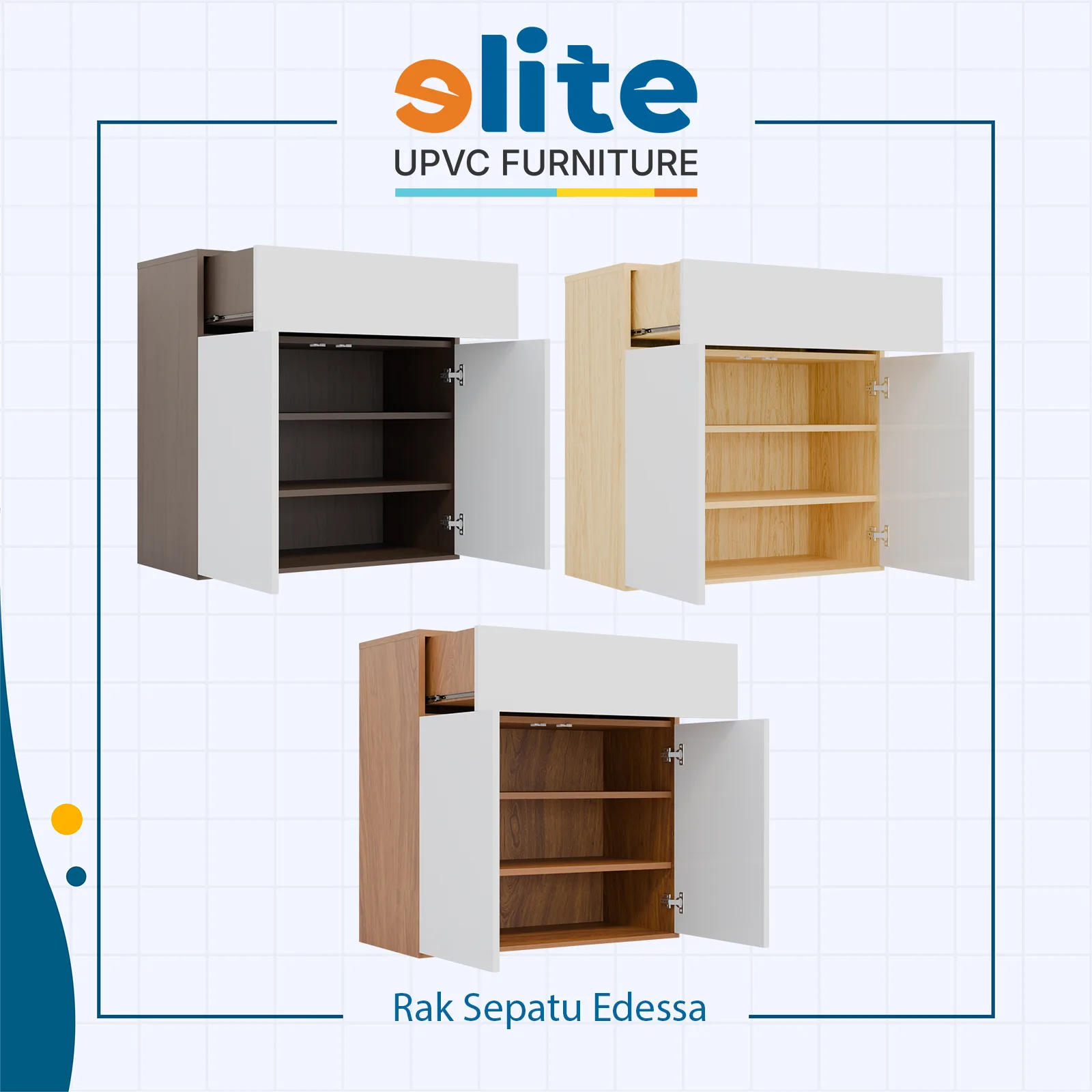 Rak Sepatu Edessa