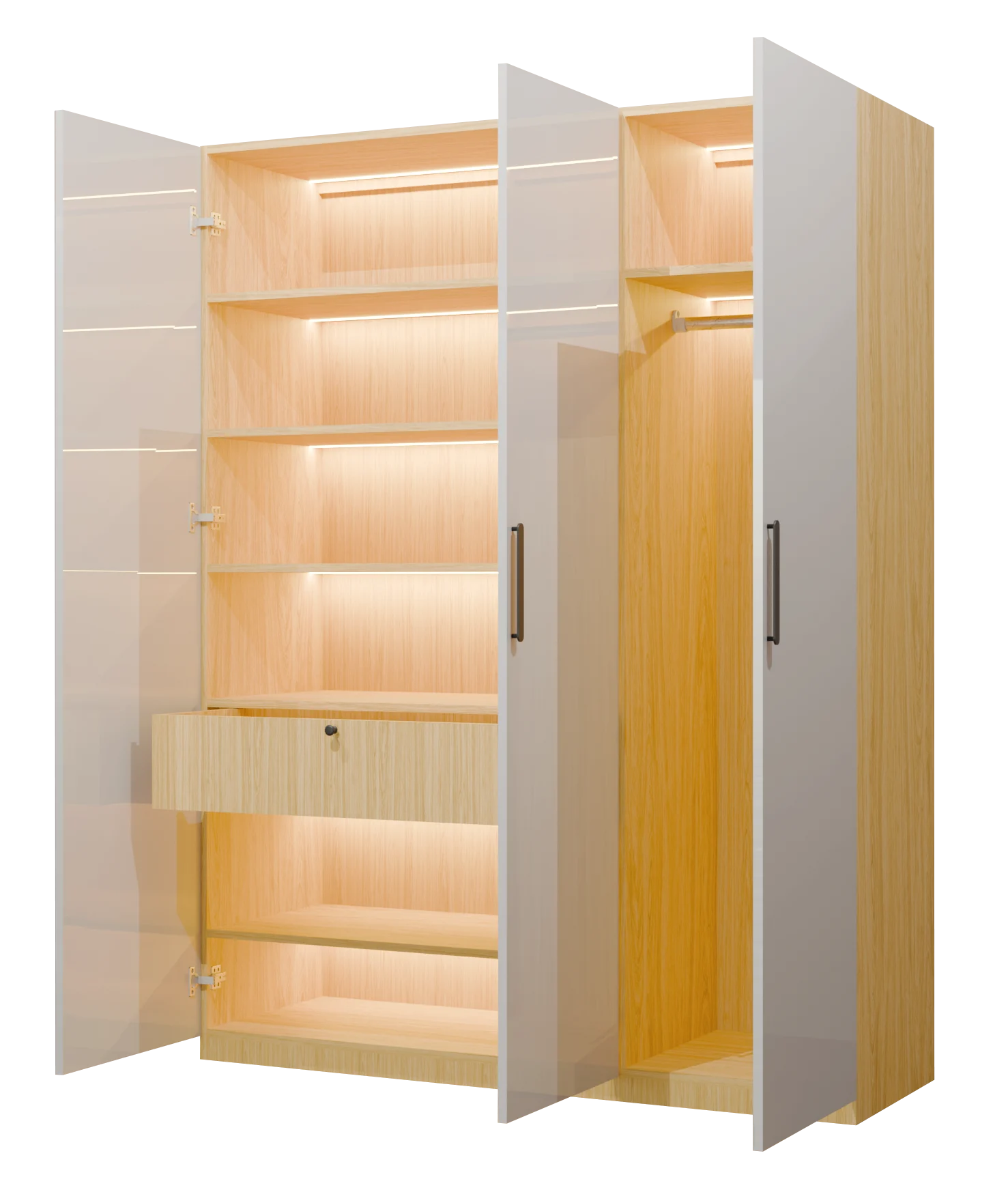 Lemari Berlin detail furniture upvc Elite Shop