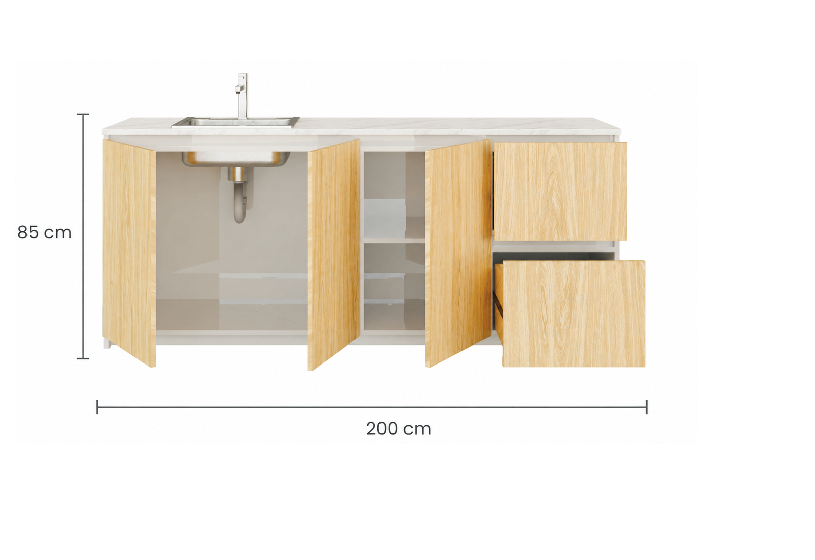 Kitchen Set Vellora 200 B