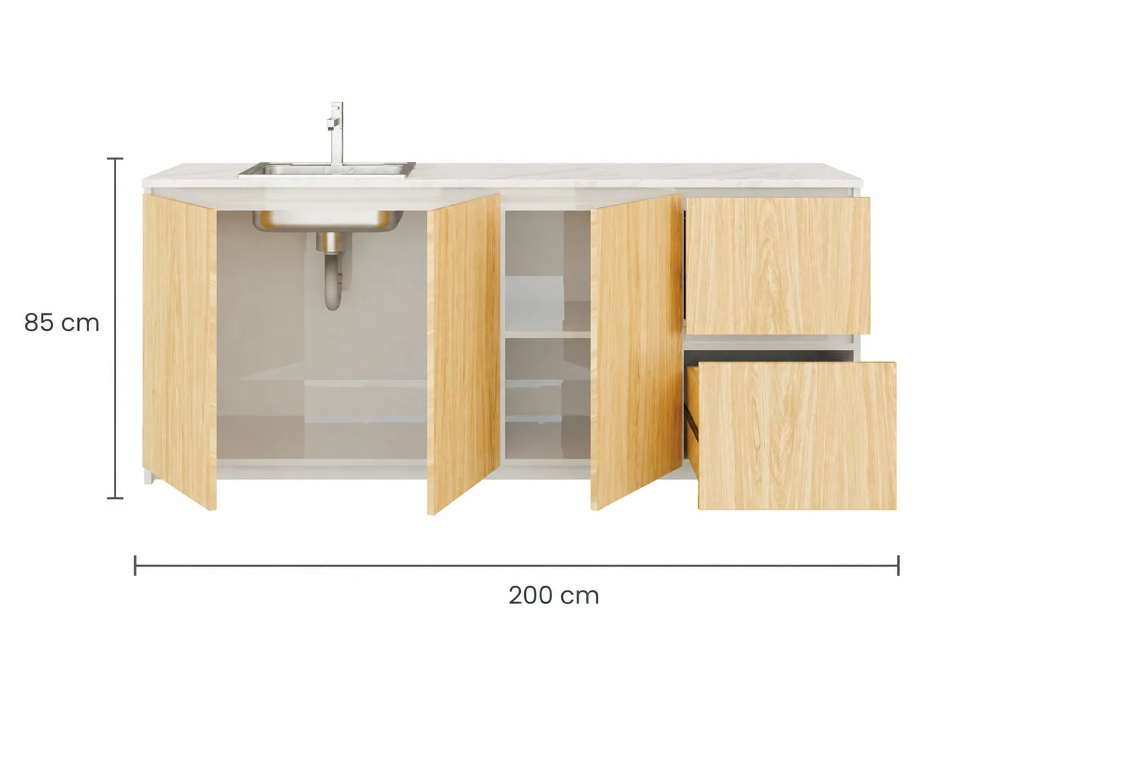 Kitchen Set Vellora 200 B