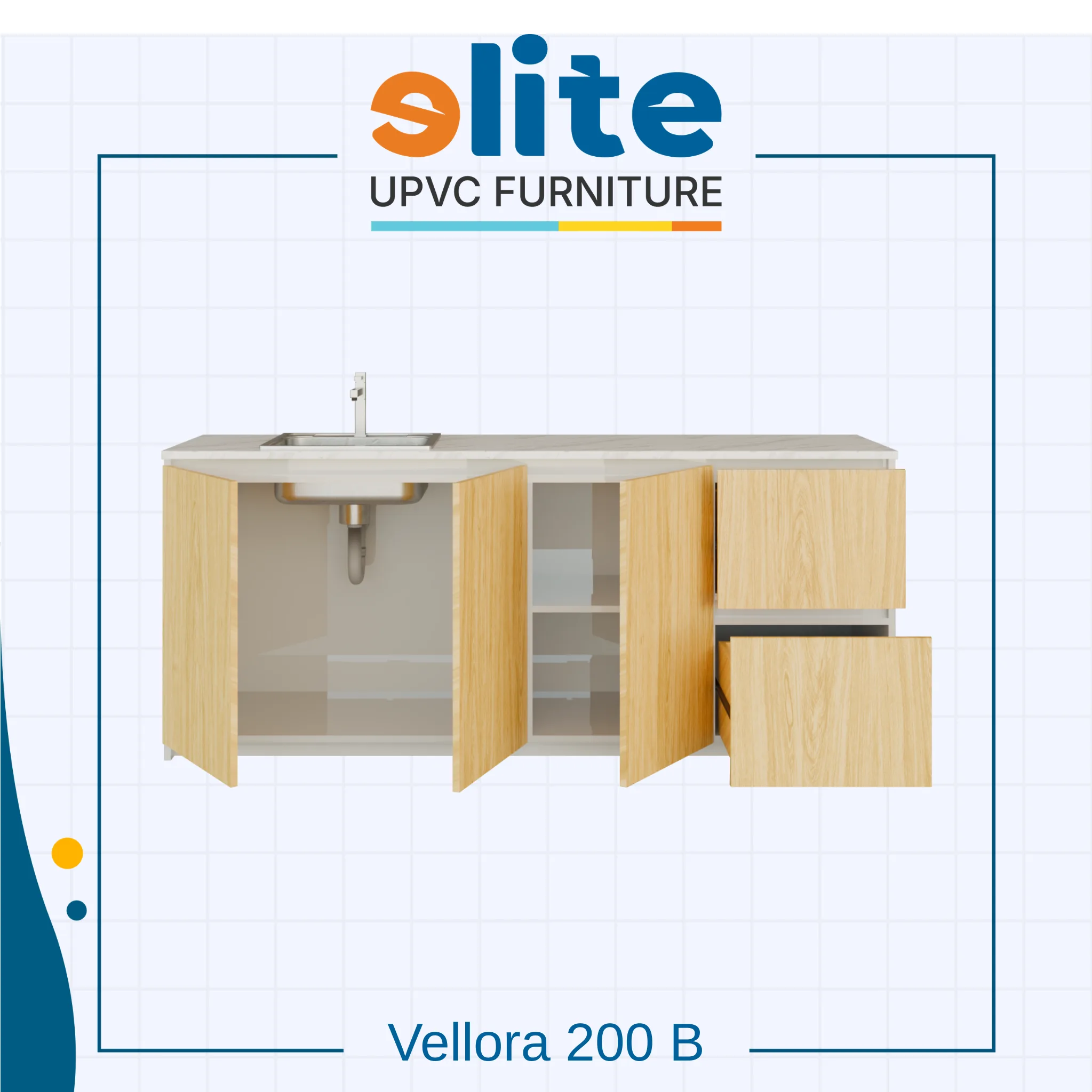 Kitchen Set Vellora 200 B galeri 4