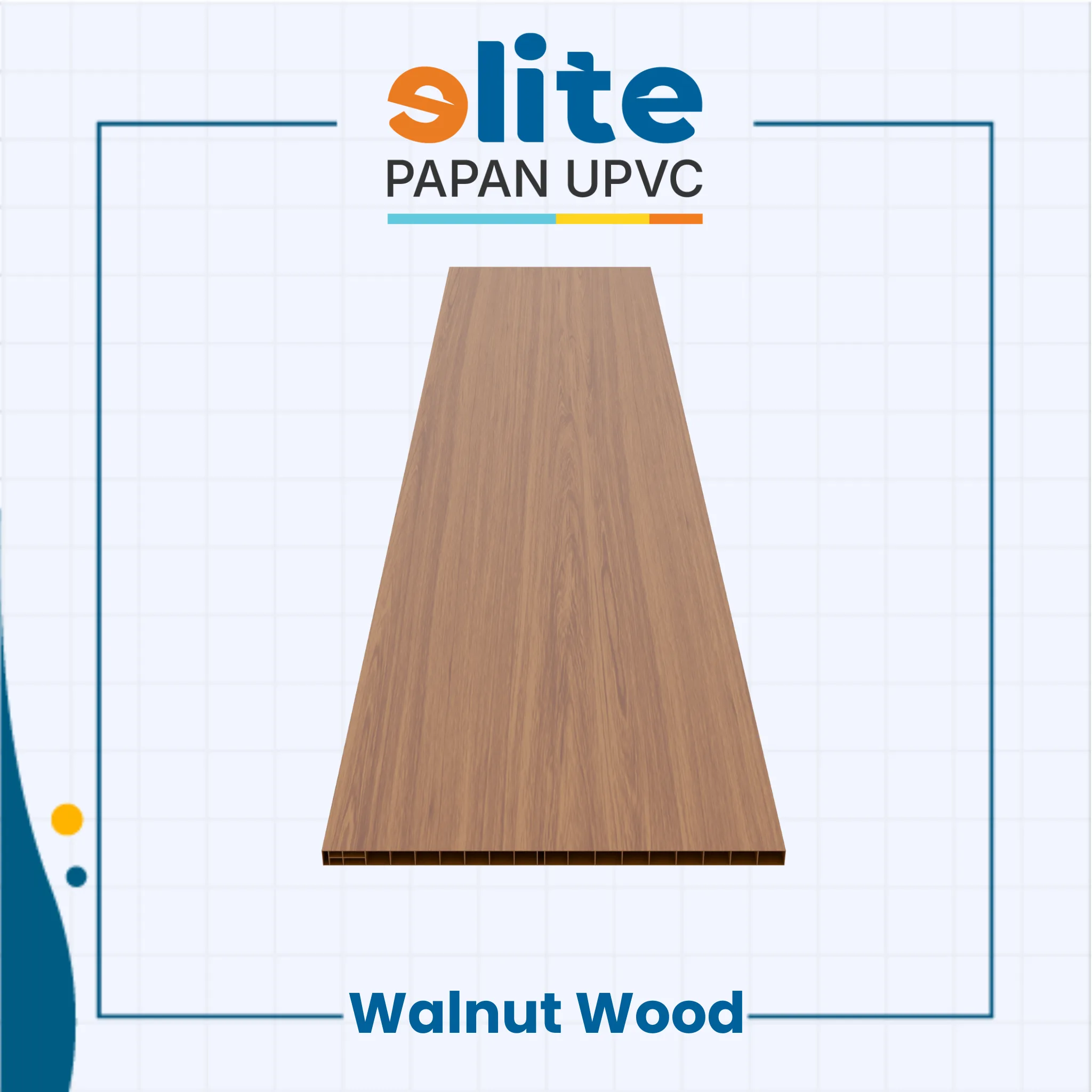 Papan UPVC 50 cm x 200 cm galeri 7